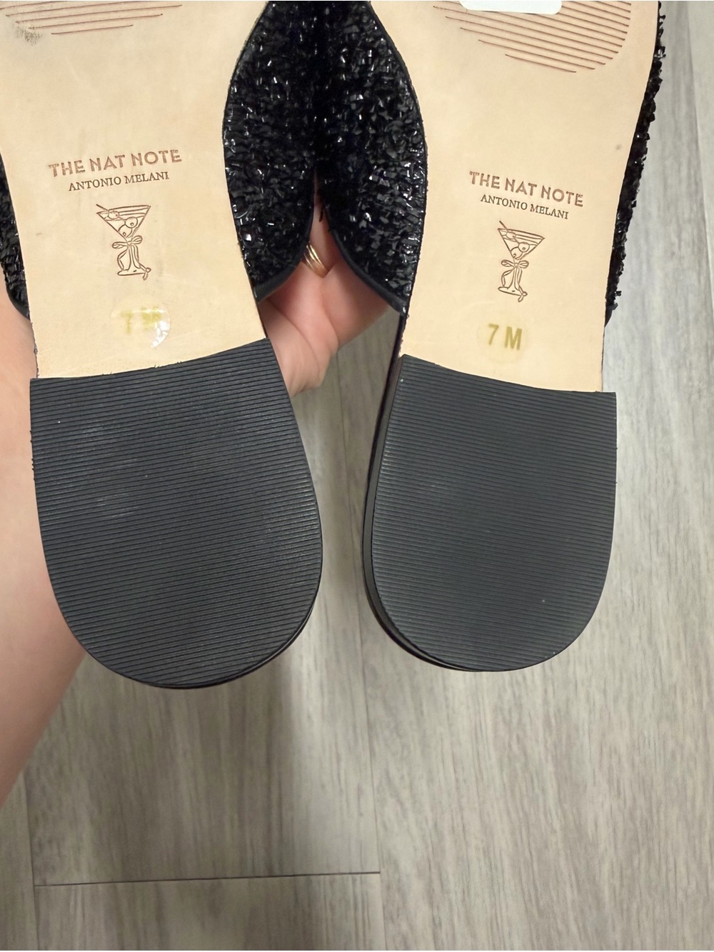 NWT Antonio Melani x The Nat Note Estrella Ornamented Bow Dress Mules Size 7M - Picture 12 of 13